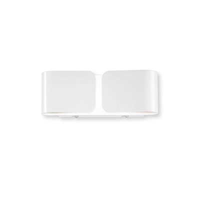 Lampada Da Parete Clip Ap2 Mini Bianco Ideal-Lux