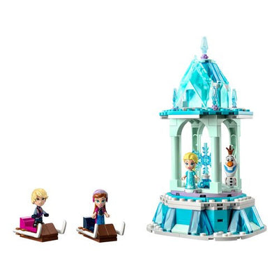 Costruzioni LEGO 43218 DISNEY La giostra magica di Anna ed Elsa