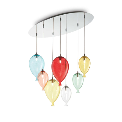 Lampada A Sospensione Clown Sp7 Color Ideal-Lux Ideal Lux