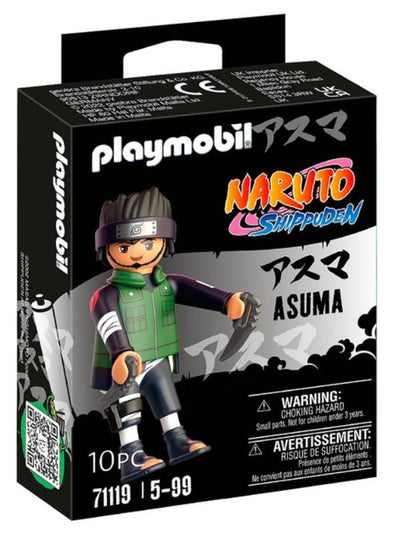 Playmobil Naruto 71119 Asuma in Tenuta da Battaglia, per Grandi E Piccoli Appassionati di Manga E Anime, con Dettagliati Accessori, Set da 10 Pezzi, dai 5 Anni in su