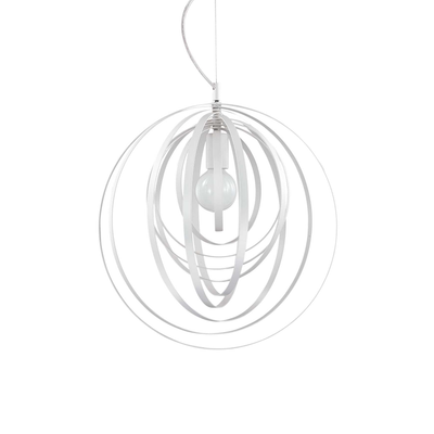 Lampada A Sospensione Disco Sp1 Bianco Ideal-Lux Ideal Lux