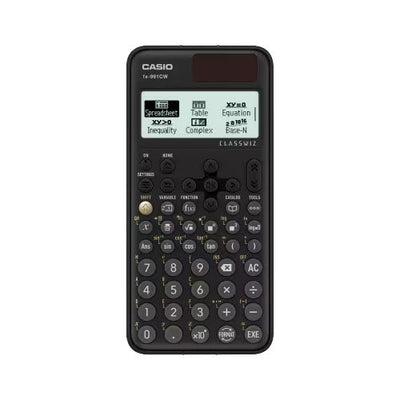 Calcolatrice Casio FX 991CW W ET V FX SERIES Classwiz CW Black