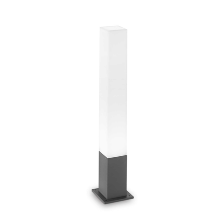 Lampada Da Terra Edo Outdoor Pt1 Square Antracite Ideal-Lux