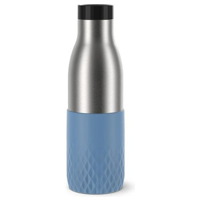 Bottiglia termica Emsa 600789 BLUDROP Quick Press Azzurro