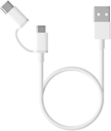 Xiaomi Mi 2 in 1 USB Cable Micro USB to Type C 30 cm