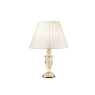 Lampada Da Tavolo Firenze Tl1 Bianco Ideal-Lux Ideal Lux