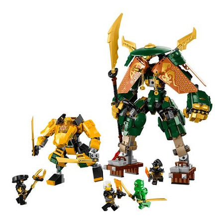 Costruzioni LEGO 71794 NINJAGO Team Mech Ninja di Lloyd e Arin