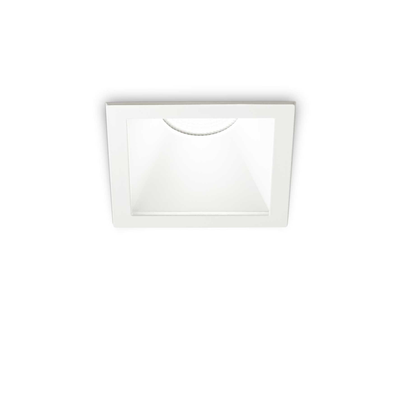 Lampada Da Incasso Game Trim Square 11W 2700K Wh Wh Ideal-Lux Ideal Lux