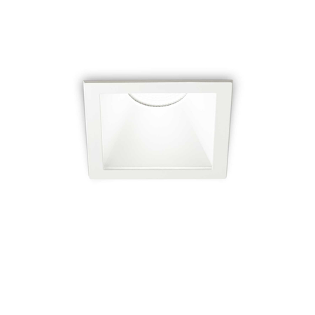 Lampada Da Incasso Game Trim Square 11W 2700K Wh Wh Ideal-Lux Ideal Lux