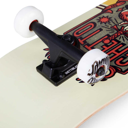 Skateboard Ghettoblaster per iniziare Skull  Red Yellow 8.0"