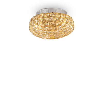 Lampada Da Soffitto King Pl3 Oro Ideal-Lux Ideal Lux