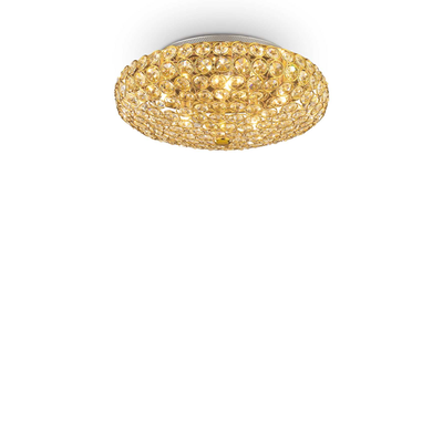 Lampada Da Soffitto King Pl5 Oro Ideal-Lux Ideal Lux