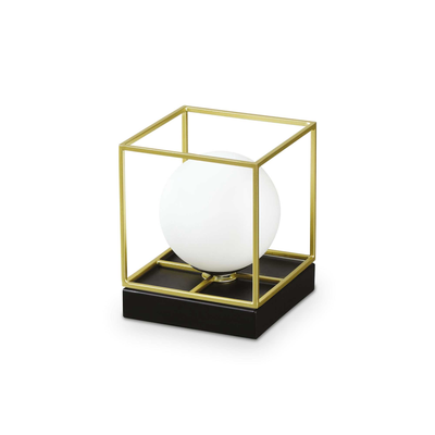 Lampada Da Tavolo Lingotto Tl1 Small Ottone Ideal-Lux Ideal Lux