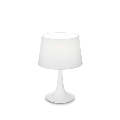 Lampada Da Tavolo London Tl1 Small Bianco Ideal-Lux Ideal Lux