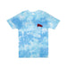 Maglietta T-shirt Rip n Dip Flyng high blue tie dye