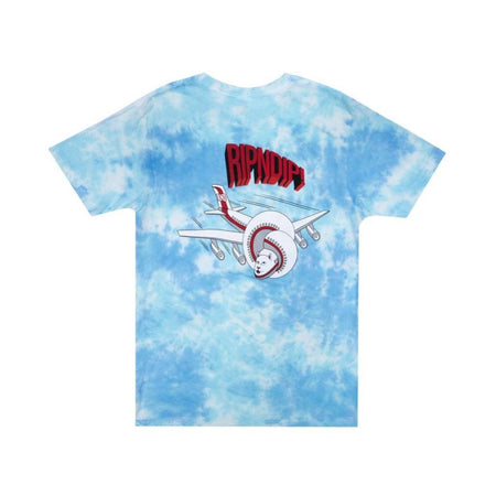 Maglietta T-shirt Rip n Dip Flyng high blue tie dye