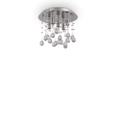 Lampada Da Soffitto Moonlight Pl5 Cromo Ideal-Lux Ideal Lux
