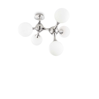 Lampada Da Soffitto Nodi Pl5 Bianco Ideal-Lux Ideal Lux