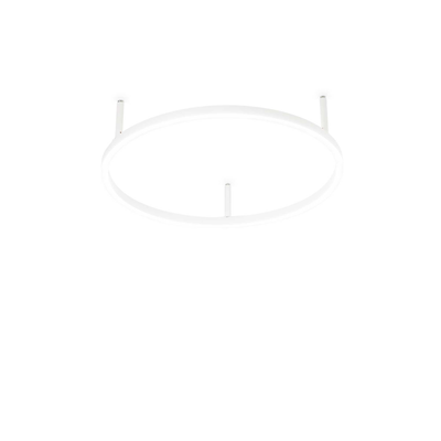 Lampada Da Soffitto Oracle Slim Pl D050 Round 3000K On-Off Wh Ideal-Lux Ideal Lux