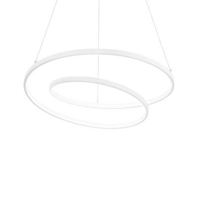 Lampada A Sospensione Oz Sp D80 On-Off Bianco Ideal-Lux Ideal Lux