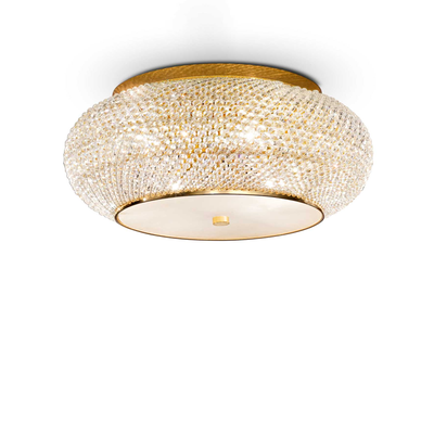 Lampada Da Soffitto Pasha' Pl10 Oro Ideal-Lux Ideal Lux