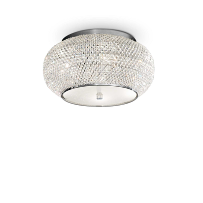 Lampada Da Soffitto Pasha' Pl6 Cromo Ideal-Lux Ideal Lux
