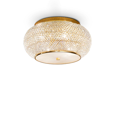 Lampada Da Soffitto Pasha' Pl6 Oro Ideal-Lux Ideal Lux