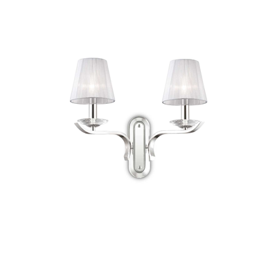 Lampada Da Parete Pegaso Ap2 Bianco Ideal-Lux Ideal Lux