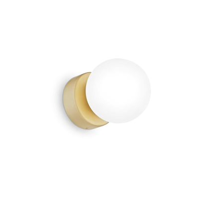 Lampada Da Parete Perlage Ap1 Bianco Ideal-Lux Ideal Lux