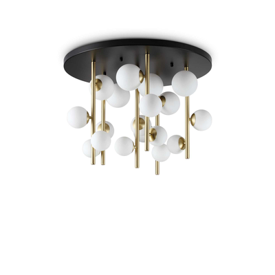 Lampada Da Soffitto Perlage Pl18 Bianco Ideal-Lux Ideal Lux