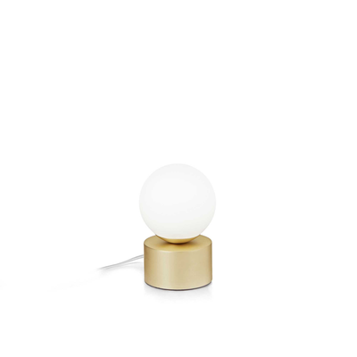 Lampada Da Tavolo Perlage Tl1 Bianco Ideal-Lux Ideal Lux
