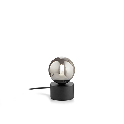 Lampada Da Tavolo Perlage Tl1 Fume' Ideal-Lux Ideal Lux