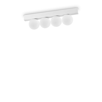 Lampada Da Soffitto Ping Pong Pl4 Bianco Ideal-Lux Ideal Lux
