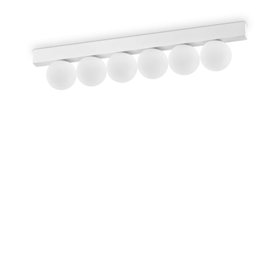 Lampada Da Soffitto Ping Pong Pl6 Bianco Ideal-Lux Ideal Lux