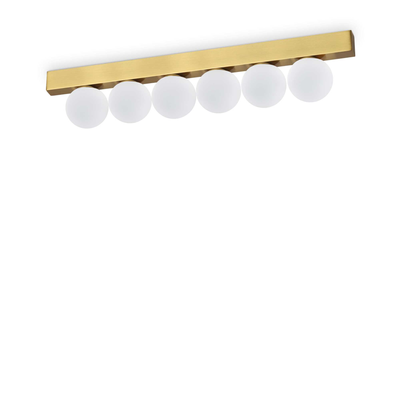 Lampada Da Soffitto Ping Pong Pl6 Ottone Ideal-Lux Ideal Lux