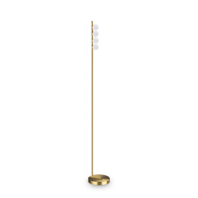 Lampada Da Terra Ping Pong Pt4 Ottone Ideal-Lux Ideal Lux