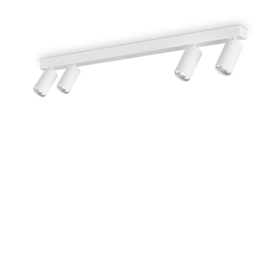 Lampada Da Soffitto Profilo Pl4 Bianco Ideal-Lux Ideal Lux