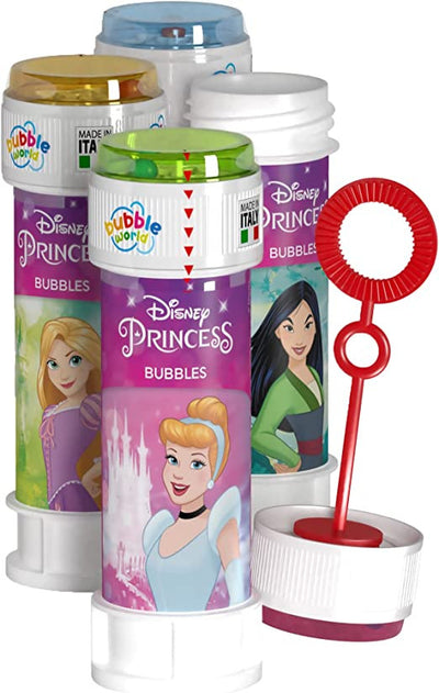 Dulcop Bolle di Sapone Disney Princess 60ml Bubble World Assortito