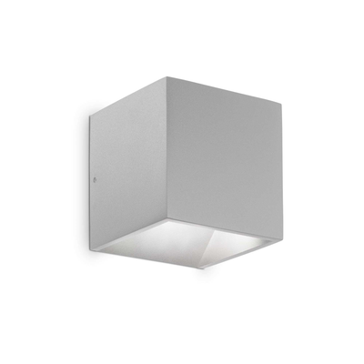 Lampada Da Parete Rubik Ap Grigio 3000K Ideal-Lux Ideal Lux