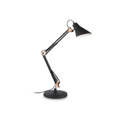 Lampada Da Tavolo Sally Tl1 Nero Rame Ideal-Lux Ideal Lux
