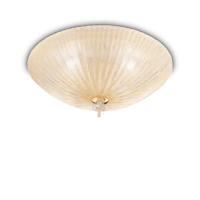 Lampada Da Soffitto Shell Pl6 Ambra Ideal-Lux Ideal Lux