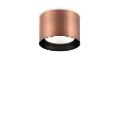 Lampada Da Soffitto Spike Pl1 Round Rame Ideal-Lux Ideal Lux