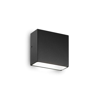 Lampada Da Parete Tetris-1 Ap1 Nero Ideal-Lux Ideal Lux