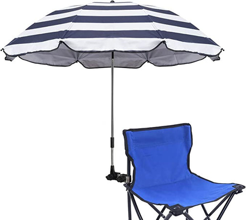 Ombrellone per Sedia da Spiaggia 105cm Con Pinza Colori Assortiti Emi Style