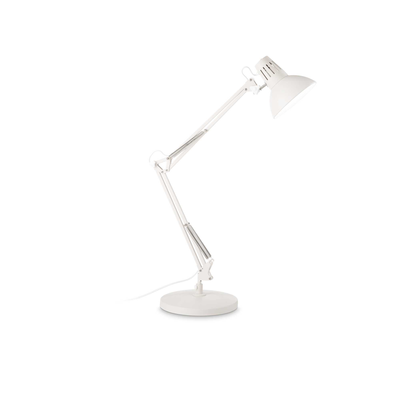 Lampada Da Tavolo Wally Tl1 Total White Ideal-Lux Ideal Lux