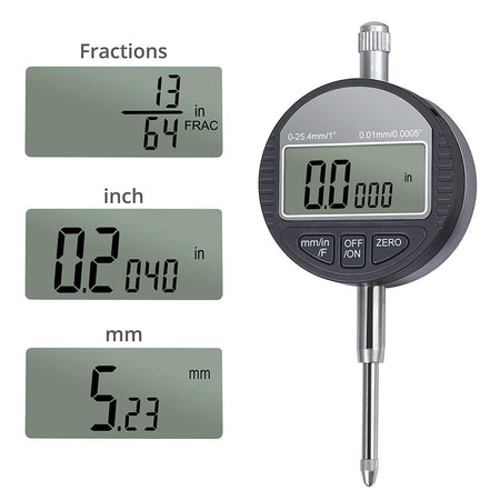 Comparatore Centesimale Digitale Con Display 0-25,4mm/0,5" Tornio  0,01mm/0,005" Casa, arredamento e bricolage > Bricolage e fai da te > Calibri e Misurazione Trade Shop italia - Napoli, Commerciovirtuoso.it