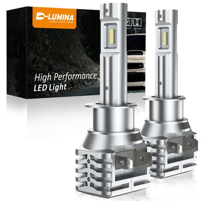 Kit Full Led Compatto H1 12V 30W 6000 Lumen Canbus All In One IP65 Senza Ventola Carall