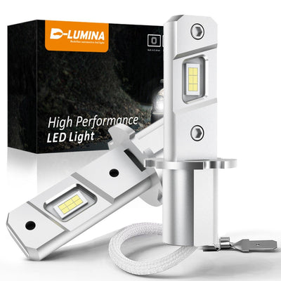 Kit Full Led Compatto H3 12V 30W 6000 Lumen Canbus All In One IP65 Senza Ventola