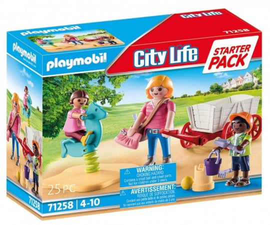GITA AL PARCO GIOCHI Playmobil Starter Pack Gita al Parco Giochi per Bambini dai 4 Anni