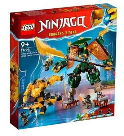 Team Mech Ninja di Lloyd e Arin Lego